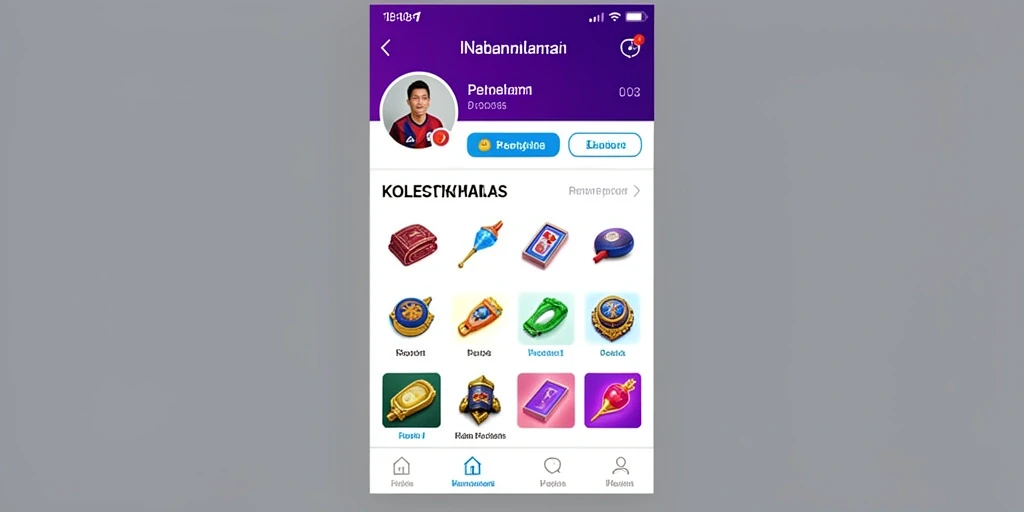 Tampilan antarmuka utama yang menarik dan intuitif.