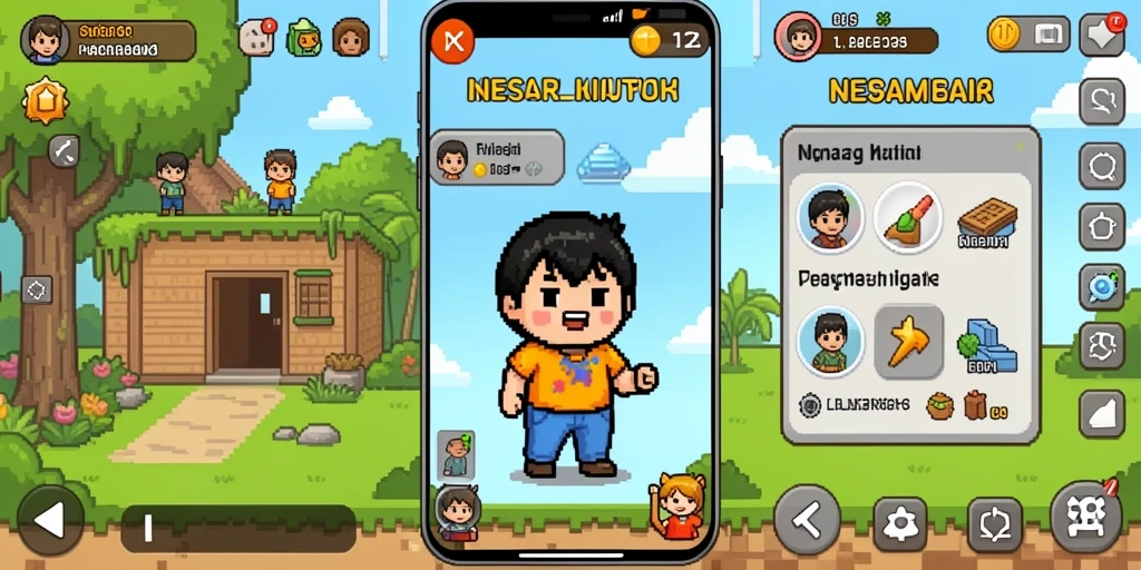 Tampilan awal yang menarik dan mudah dinavigasi.