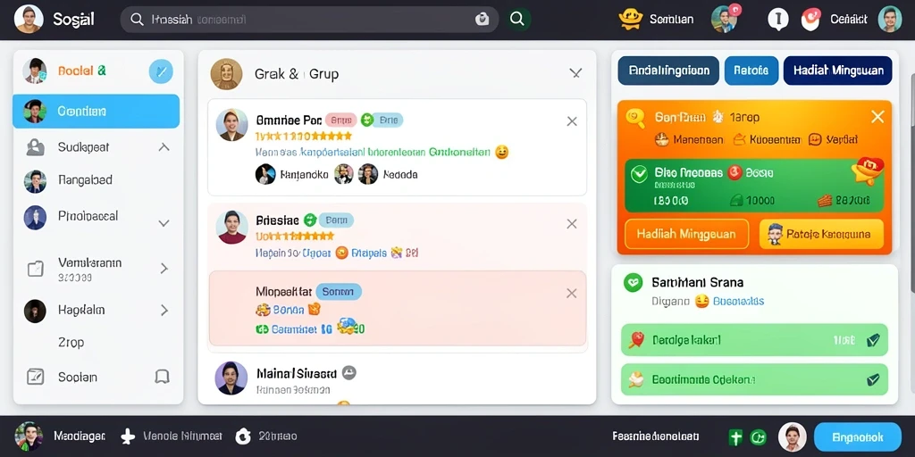 Tampilan awal permainan yang memukau dan intuitif.