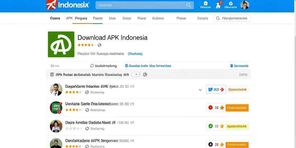 Tampilan antarmuka utama yang menarik.